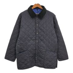 Barbour バブアー LIDDESDALE リッズデイル キルティングジャケット ネイビー(メンズ XL)中古 古着 U3098