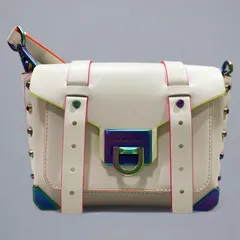 MICHAEL KORS マイケルコース ショルダー バッグ ネオンカラー ホワイト KT60-G-KG