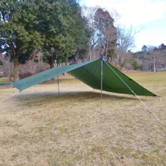 【未使用】DDタープ　3×3 Amazon | DD Hammocks DD タープ 3×3 (ジェットブラック) [並行
