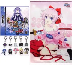 【中古】グッズセット [単品] 3大特典セット 「PS Vitaソフト 超次元大戦 ネプテューヌVSセガ・ハード・ガールズ 夢の合体スペシャル ファミ通DXパック エビテン限定セット」 同梱特典