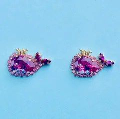 YouTube掲載　クジラ ピアス イヤリング 浴衣