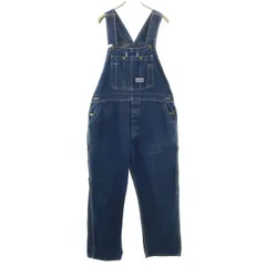 BIG SMITH ビッグスミス デニム オーバーオール ブルー系 レディース 古着