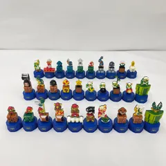 スーパーマリオ ボトルキャップ全30種類+缶コーヒーおまけフィギュア3