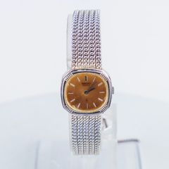 SEIKO セイコー レディースウォッチ クォーツ ビンテージ オレンジダイヤル 魅力的なデザイン1464