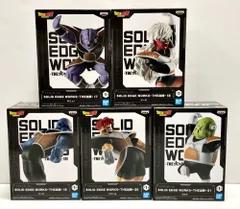 28.【未開封】 ギニュー特戦隊 SOLID EDGE WORKS 5種セット ドラゴンボール【併売品】