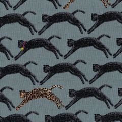コットンこばやし　綿麻シーチングプリント（綿85％　麻15％）112cm巾x100cm　ハンドメイド　チュニック　ブラウス