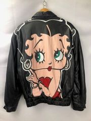 90s MONTANA TOONS] POPEYE レザージャケット M - メルカリ