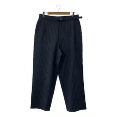 【美品】  THE NORTH FACE PURPLE LABEL / ザノースフェイスパープルレーベル | Striped Field Pants / N25SC029 ストライプドフィールド ワイドパンツ | 32 | black | メンズ