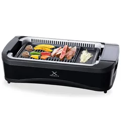 ✨新品未使用✨山善 XGRILL PREMIUM 焼肉 プレート 吸煙 家庭 黒 特集_煙が少ない焼肉グリル『XGRILL（エックスグリル