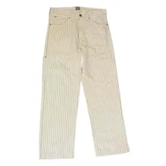 SUGAR CANE シュガーケーン SC41263 263 11.5oz WHITE WABASH WORK PANTS ホワイト ウォバッシュ ワーク パンツ オフホワイト系 30【中古】