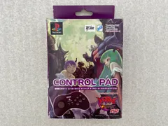 【PS2版】 復刻版セガサターンコントロールパッド ヴァンパイアダークストーカーズコレクションバージョン　ジャンク品