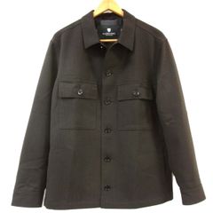 美品◆BLACK LABEL CRESTBRIDGE メカウールガンクラブ CPOジャケット チェック柄 メンズ ブラックレーベルクレストブリッジ