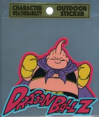 【中古】シール・ステッカー 魔人ブウ(ロゴ) アウトドアステッカー 「ドラゴンボールZ」