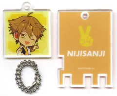 【中古】キーホルダー 伏見ガク(ミニキャラ) 「バーチャルYouTuber にじさんじ×極楽湯・RAKU SPA ととのうにじさんじ トレーディング銭湯錠風キーホルダー」