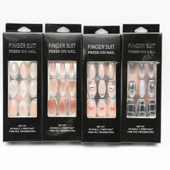 新品未開封 FINGER SUIT ネイルチップ 4点セット CR7-02-47-07