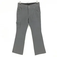 【超美品】エドウィンゴルフ パンツ グレー ティー装着可 レディース M ゴルフウェア EDWIN GOLF