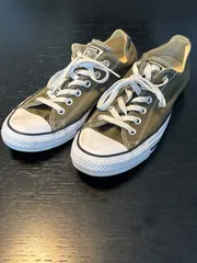 Converse ALL STAR  OX  カーキ オールスター コンバース　25.5cm  メンズ　レディース　ユニセックス　スニーカー