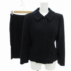 フランコフェラーロ FRANCO FERRARO セットアップ ジャケット スカートスーツ 1 S 紺 ネイビー  /BL 0918 ■GY09のサムネイル