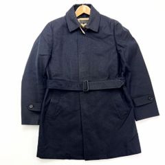美品✨】バーニーズニューヨーク チェスターコート リネン混 薄手