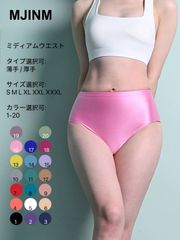 MJINM ミディアムウエストパンツ ショーツタイツ タイトフィット 高光沢 つるつる コスプレ衣装 新体操 イベントコスチューム ラインナップ豊富
