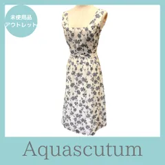 使用用途ノースリーブワンピースAquascutum ノースリーブワンピース 花柄 8 サイズ