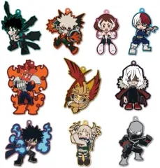 【中古】キーホルダー 全10種セット 「僕のヒーローアカデミア ラバーマスコット」