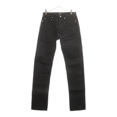 A.P.C (アーペーセー) Cotton Pants コットン ストレートパンツ ボトムス ブラックのサムネイル