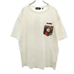 XLARGE エクストララージ 半袖 Tシャツ XL ホワイト メンズ 古着