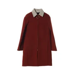 セリーヌ CELINE その他コート 2 8O25 6075 レッドブラウン ウール コート レディース Used B