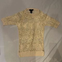 ISABEL MARANT イザベル マラン Lace Tops トップス N1501 ホワイト size:36【代官山A07】