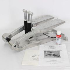 【美品】エクサー エアロビクスステッパー プロトレーナー シルバー 油圧式 昇降運動 フィットネス エクササイズ X-ISER Pro Trainer 本体