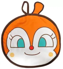 【中古】雑貨 ドキンちゃん 顔型ループ付きハンドタオル 「それいけ!アンパンマン」