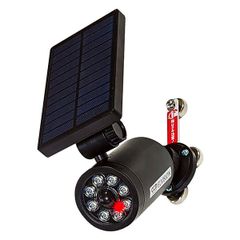 EDS0796MS MTO ソーラー センサーライト ダミーカメラタイプ 強力マグネット取付