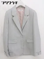◇ Rew de Rew ルゥデルゥ 2B 長袖 テーラード ジャケット サイズ38 グレー レディース  【中古】 【1112090005113】のサムネイル