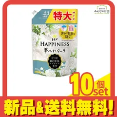 レノアハピネス 夢ふわタッチ 上品で心地よいホワイトティーの香り 720mL (詰め替え用) 10個セット まとめ売り