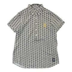 サイズ：1 PEARLY GATES パーリーゲイツ  半袖ポロシャツ ボタンダウン 総柄 ホワイト系 [240101292309]# ゴルフウェア レディース ストスト