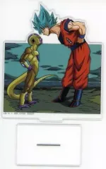 【中古】アクリルスタンド・アクリルパネル 孫悟空＆ゴールデンフリーザ アクリルスタンド 「一番くじ ドラゴンボール HISTORY OF THE FILM」 G賞