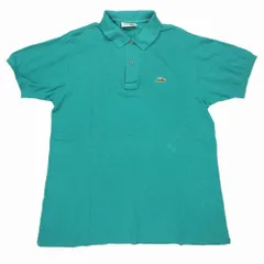 80s Vintage chemise lacoste フレラコ ラコステ フランス製 ポロシャツ 半袖 オールド ヴィンテージ 5191L S 緑 メンズ 【中古】