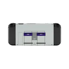 eXtremeRate Switchコンソールに対応用DIY背面ハウジングシェル (クラシックSNESス)