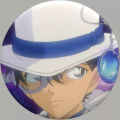 名探偵コナン アプリ缶バッジ 怪盗キッド コナンプラザ 缶バッジ