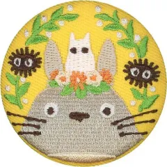 【中古】バッジ・ピンズ 集合(となりのトトロ) 「スタジオジブリ ジブリがいっぱい 刺繍ブローチコレクション」 どんぐり共和国限定