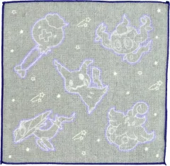 【中古】タオル・手ぬぐい 集合(中央：ミミッキュ) ハンドタオル 「一番くじ Pokemon Type：Ghost」 H賞