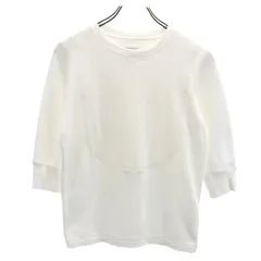 アールエイチヴィンテージ 日本製 七分袖 スウェット XS 白系 RH Vintage カットソー レディース 【中古】  【230329】