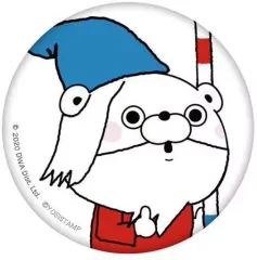 【中古】バッジ・ピンズ くまさん(背景ホワイト) 「ヨッシースタンプ×ウォーリーをさがせ! トレーディング缶バッジ」