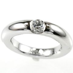 Cartier カルティエ エリプス ダイヤモンド リング K18WG ホワイトゴールド SIZE:46 AU750 指輪