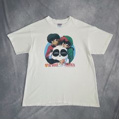 90s  Ranma 1/2 らんま Tシャツ ヴィンテージ ビンテージ オールド プロモ ムービー アニメ アート バンド レギュラー アキラ レイン パルプフィクション アナーキック ストリート もののけ姫 映画 企業 古着 y2K