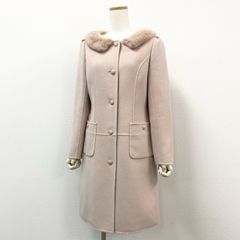 58f20 《美品》 Rene ルネ ミンクファー付き ラグジュアリー ウール