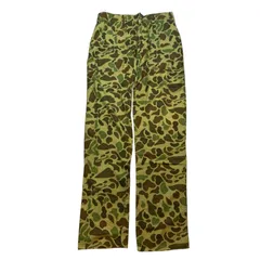 80s Charles Daly 薄手 ダックハンターカモ ミリタリーパンツ 80s Charles Daly 薄手 ダックハンターカモ ミリタリーパンツ 80s