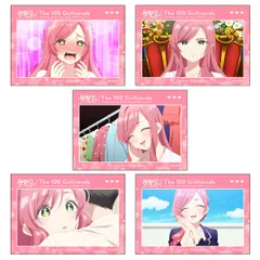 【新品/公式】君のことが大大大大大好きな100人の彼女_ブロマイド５枚セット 花園 羽々里 公式グッズ colleizeのサムネイル