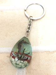 【中古】 SUPREME シュプリーム Seahorse Keychain タツノオトシゴ キーホルダー キーチェーン 緑系  111394138